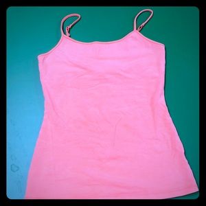 Tank top with spaghetti strings